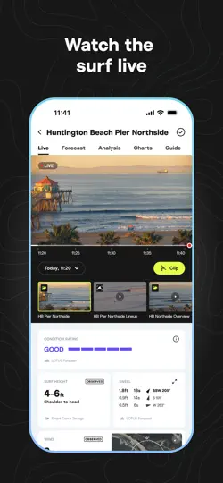 Скриншот Surfline: Wave & Surf Reports на iPhone 2