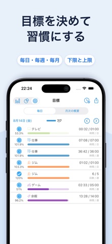ATracker PRO - デイリータスクトラッキング のスクリーンショット