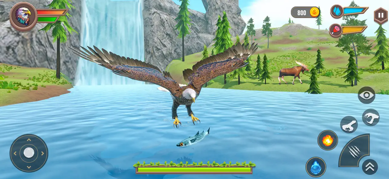 Screenshot #1 pour Eagle Simulator: Eagle Games