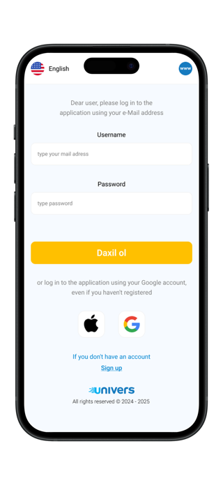 Univers : Education Platform Screenshot 1 of 4