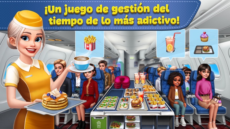 Airplane Chefs: Juegos Cocinar screenshot 1