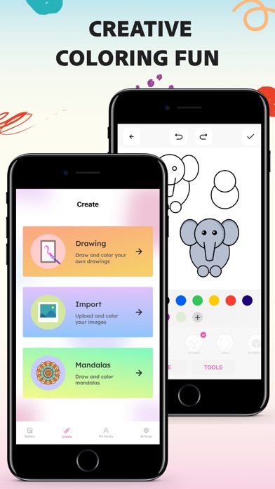 Colorist - Adult Coloring Book Screenshot