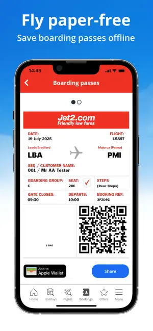 Jet2 - Holidays and Flights iPhone screenshot 4