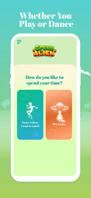Green Alien Dance & Gun Game screenshot 2