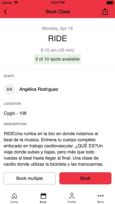 Cyglo Fitness Studios Screenshot