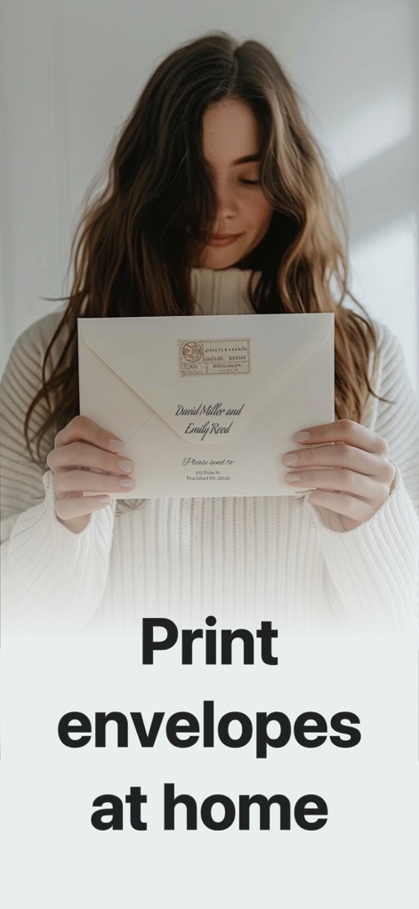 Envelope Printer Labels - Productivity App | MWM