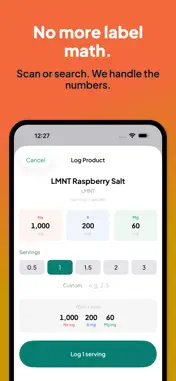 SaltStack: Electrolyte Tracker screenshot 7