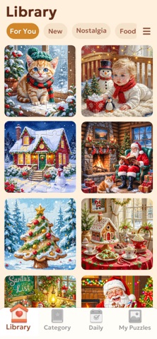 Classic Jigsaw - HD Puzzle iPhone screenshot