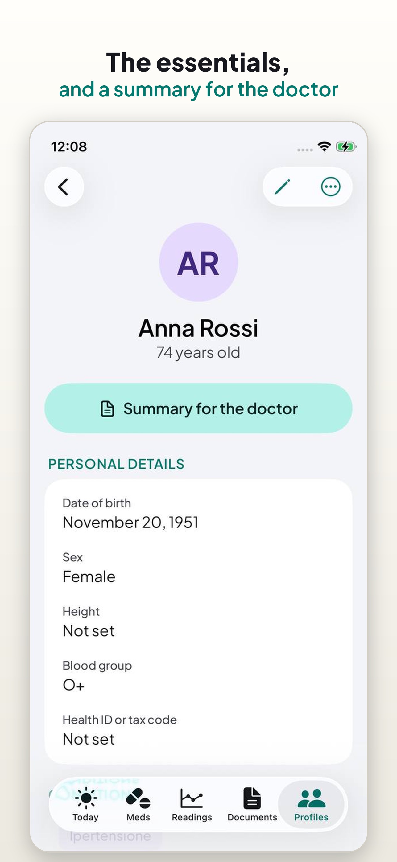 Screenshot 3 of Vigia: meds & family health