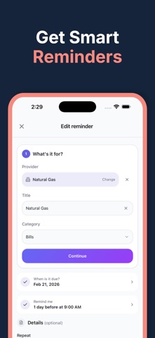 ClearDue Bill Tracker Screenshot 3 of 5