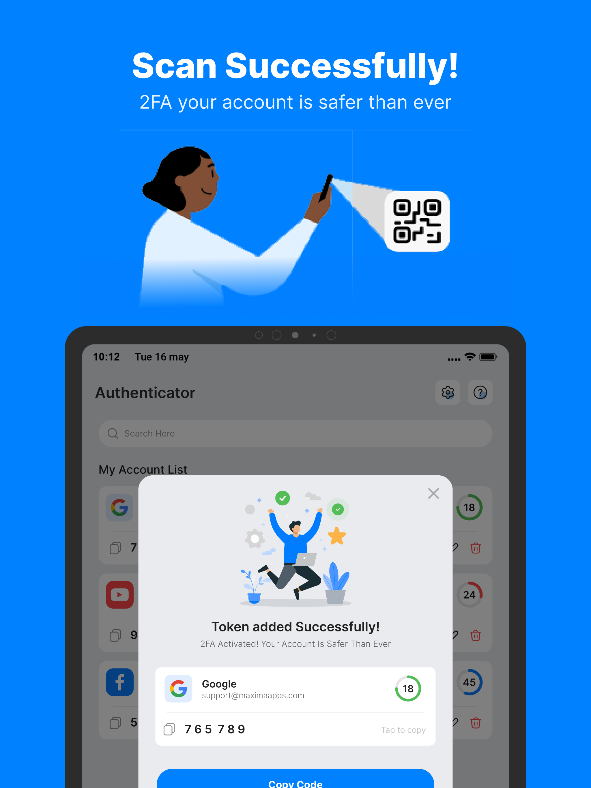 Micro Authenticator - 2FA screenshot 12