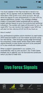 Forex Signals Forex strategy screenshot #5 for iPhone