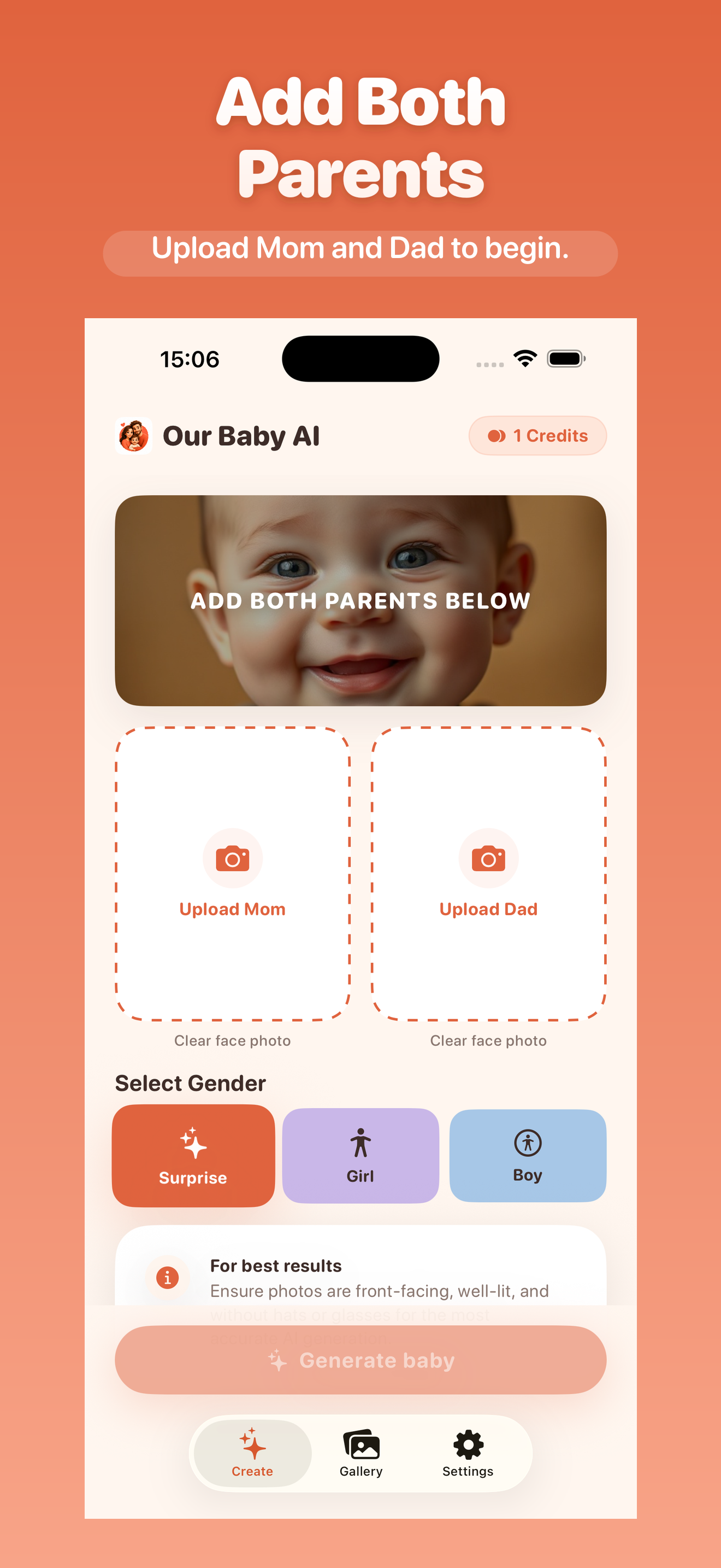 Our Baby AI: Baby Generator screenshot 2