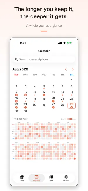 Ashiato - One-Tap Lifelog screenshot 4