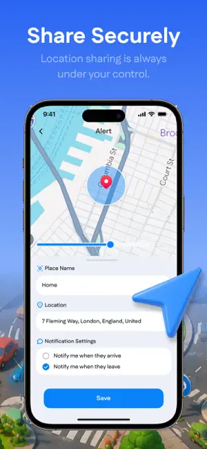Kintra - GPS Location Share screenshot 4