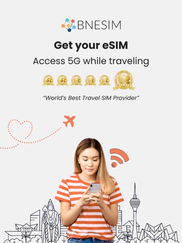 BNESIM: 5G eSIM Data profiles