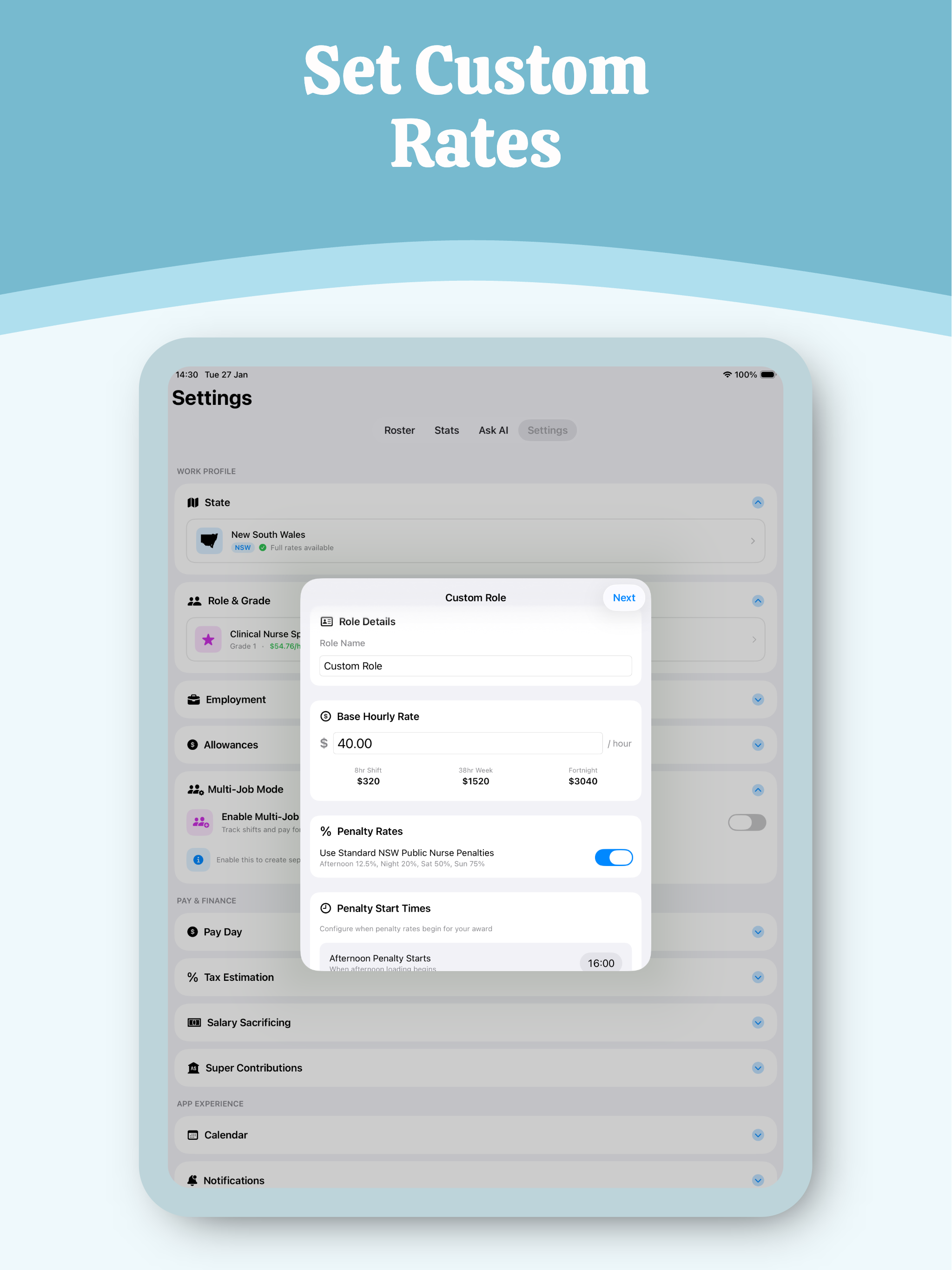 MyRoster - For Shift Workers screenshot 18