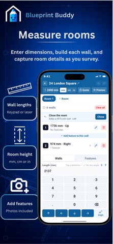 Blueprint Buddy - Floor Plan screenshot