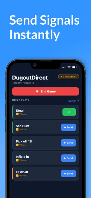 Dugout Direct screenshot 1