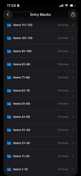 AMA Logbook Screenshot 3 of 6