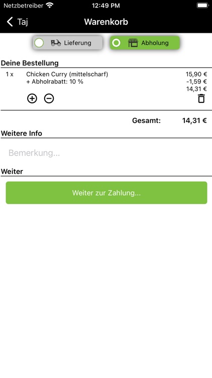 Taj in Hamburg screenshot-3