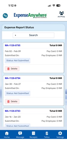 ExpenseAnywhere Screenshot 3 of 6