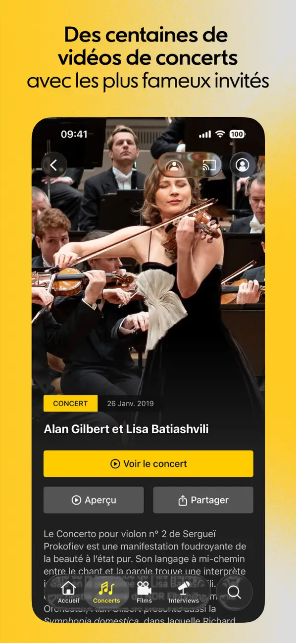 Screenshot #3 pour Berliner Philharmoniker