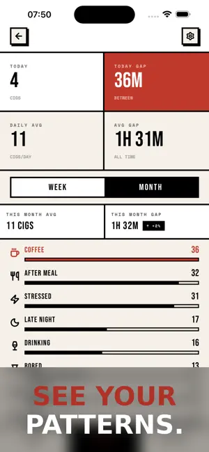 OneMore: Smoke Tracker screenshot 3
