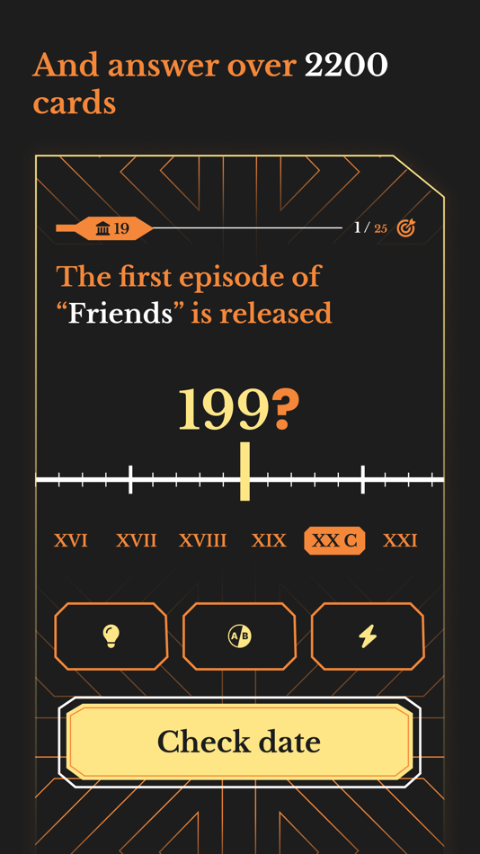 #3. History Date Guesser (iOS) 由: Malgorzata Kozela