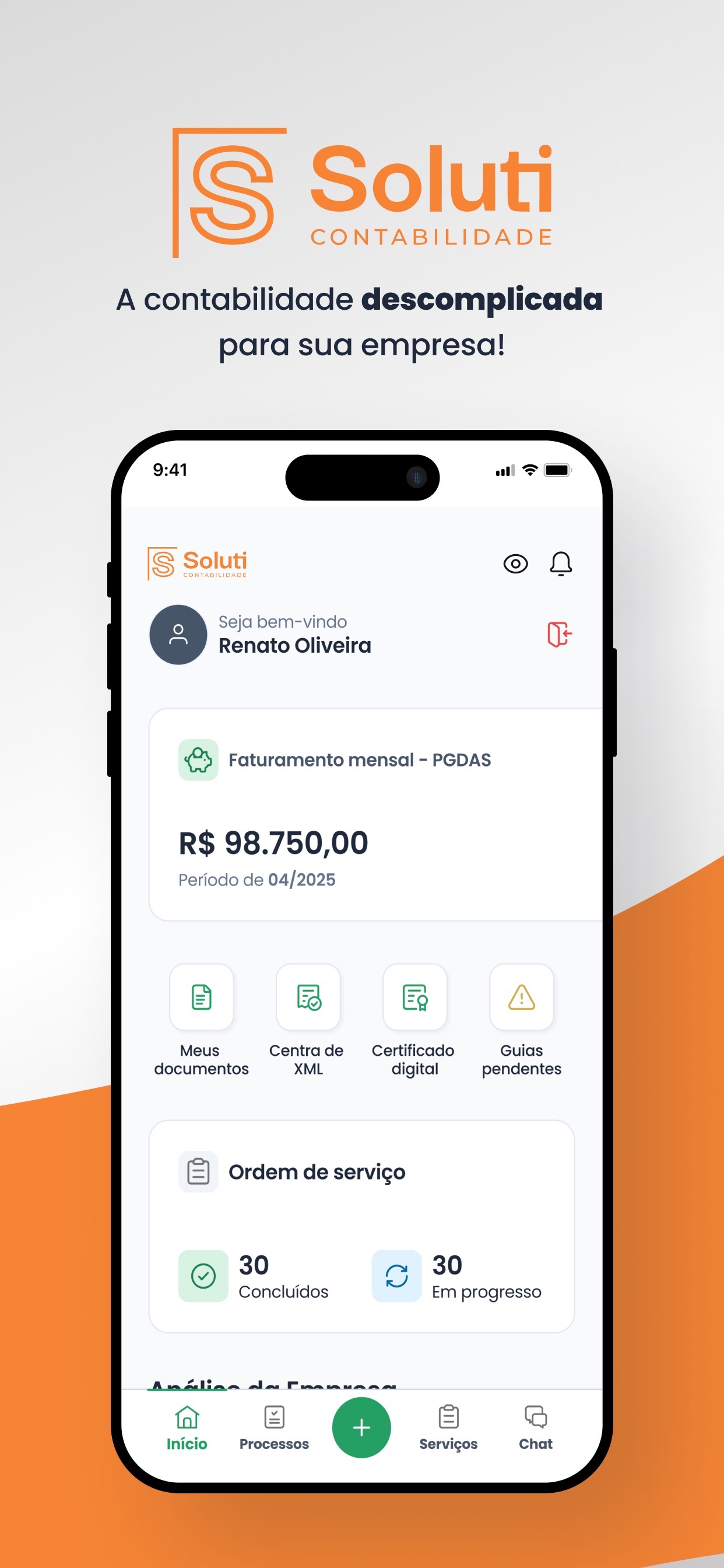 Screenshot 1 of Soluti Contabilidade