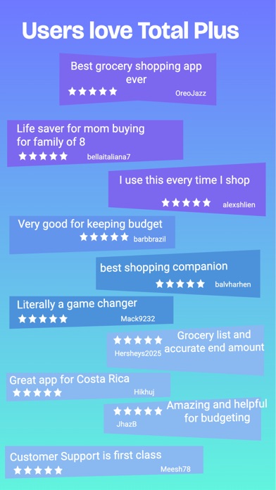Total Plus:Shopping Calculator Screenshot 9 of 9
