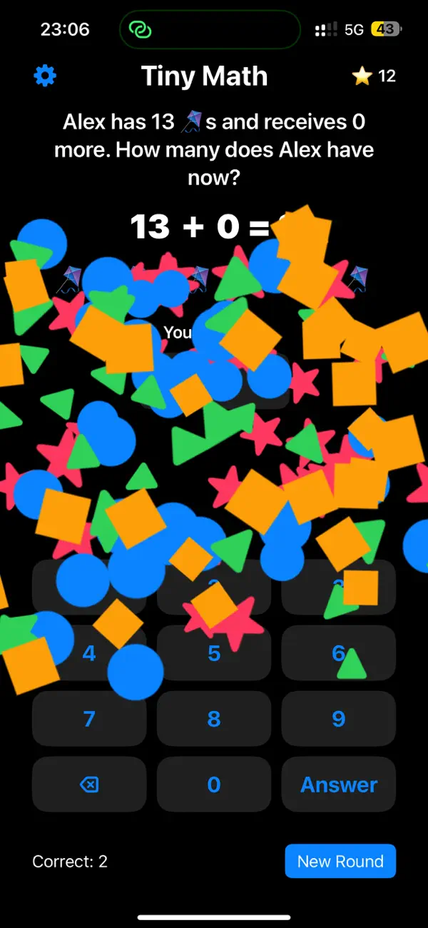 #2. Tiny Math (iOS) di: PIETRO NICHOLLS