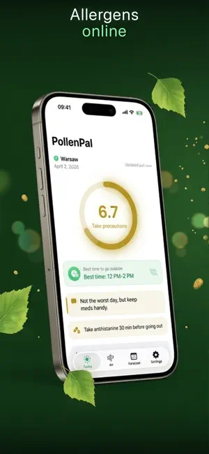 PollenPal: Allergy Forecast screenshot 1