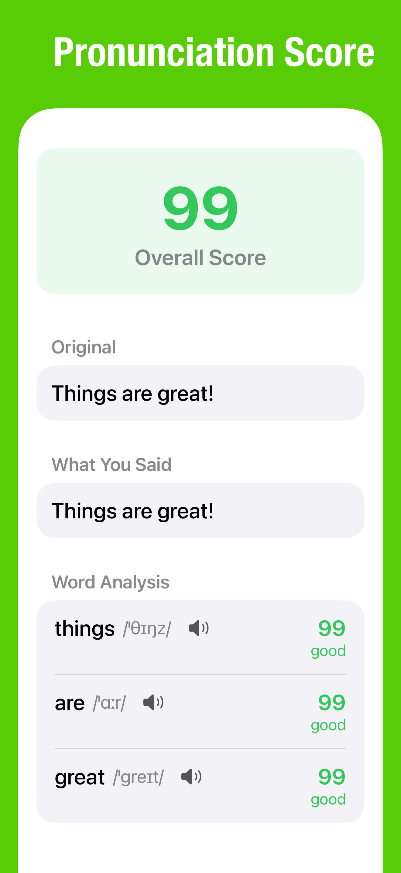English: Listening & Speaking screenshot 3