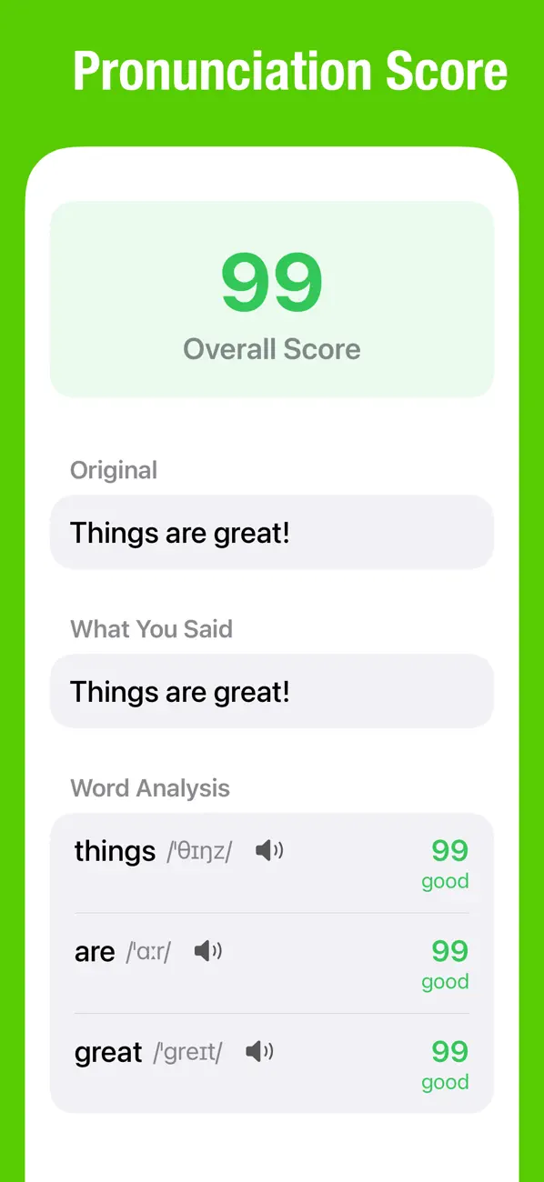 Screenshot #3 pour English: Listening & Speaking