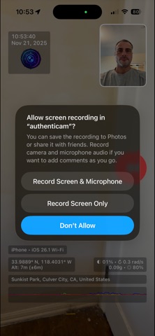 RealFrame:你不是人工智能 screenshot