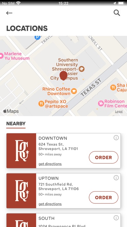 Rhino Coffee - Order Ahead