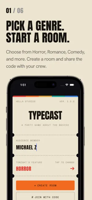 Typecast: The Party Game screenshot 1