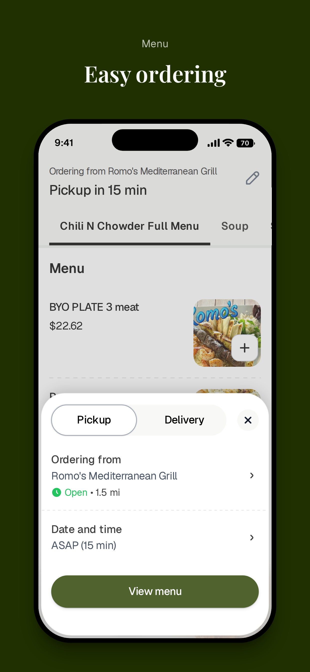 Romo's To Go screenshot 3