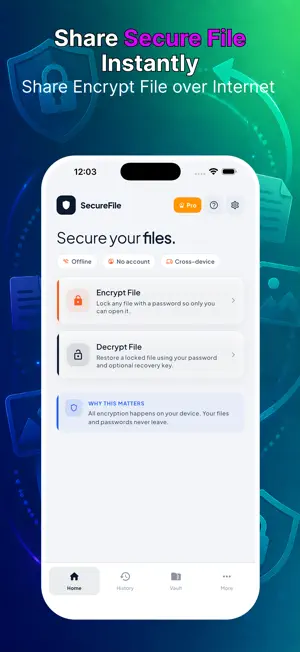 SecureFile – File Encryption screenshot 1