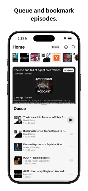 Alora Podcasts screenshot 3