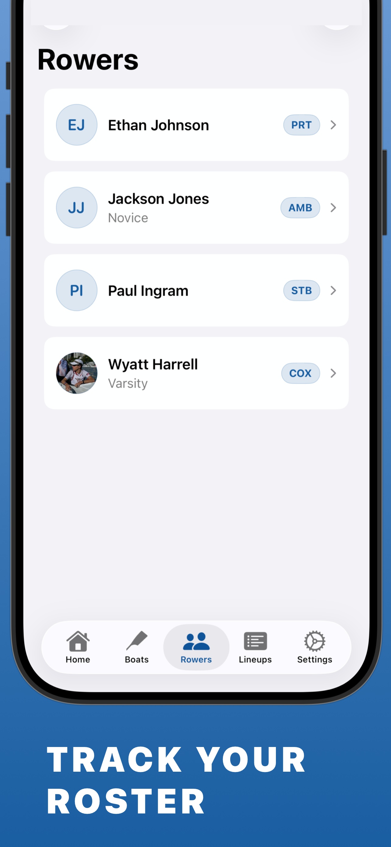 The Rowing App screenshot 4