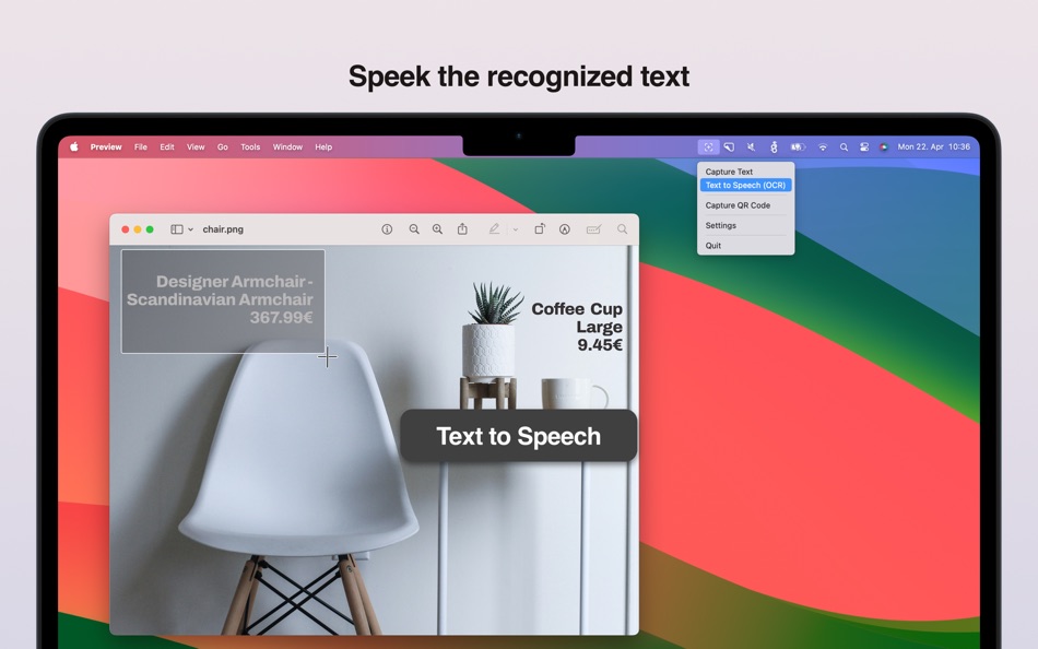 #2. Image to Text - TextCapture (macOS) 由: Ruslan Sayfutdinov