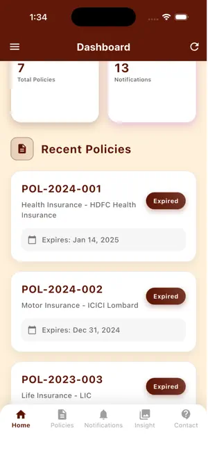 Ambicaa Insurance screenshot 2
