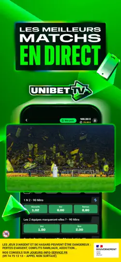 Capture d'écran de Unibet Paris Sportifs Et Poker sur iPhone 4