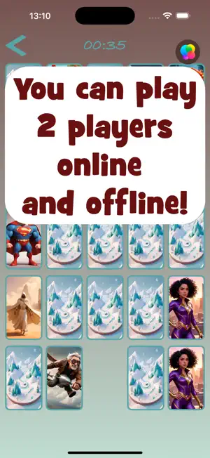 Memotwo - Find matching cards screenshot 1