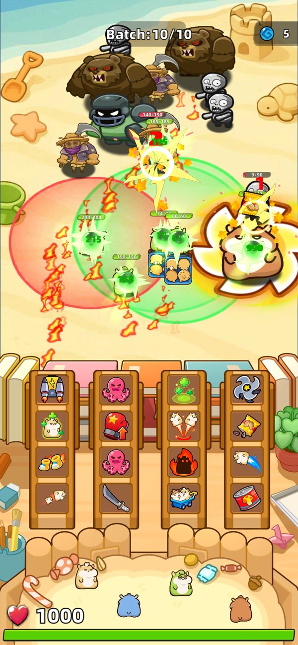 Cute & Tough: Hamster Defense Hack screenshot 2 - game app interface