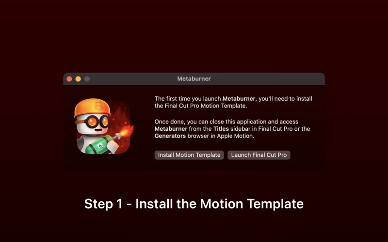 Metaburner screenshot
