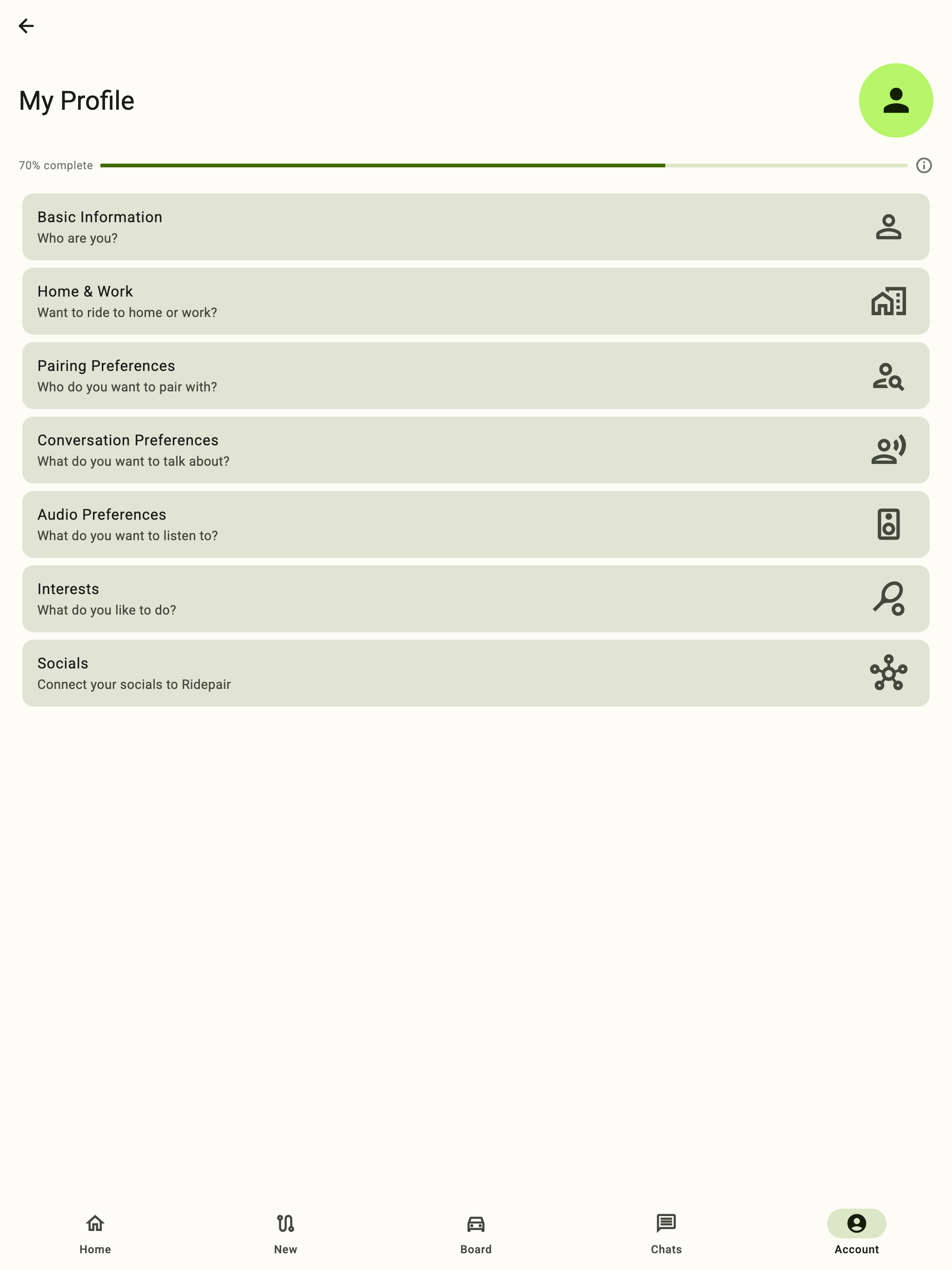 Ridepair screenshot 12