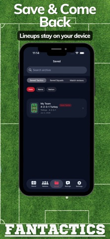FanTactics screenshot